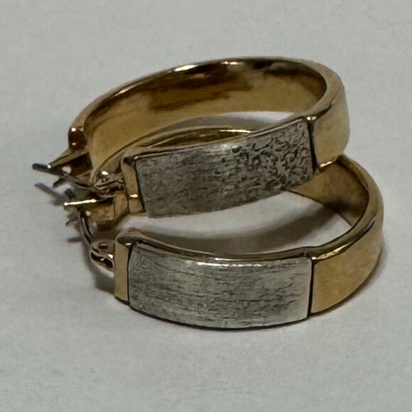 Gold & Silver Earring Bracelet TRIO - Picture 8 of 9